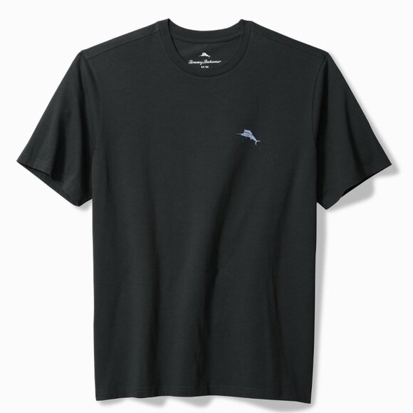 Tommy Bahama Cotton Board in Paradise Graphic T-Shirt Crew Tee Men's - Picture 2 of 11